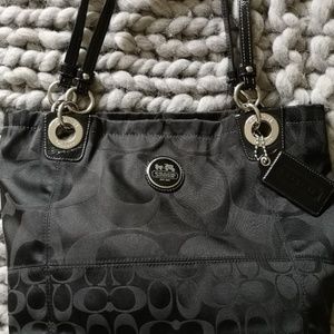 Coach black purse